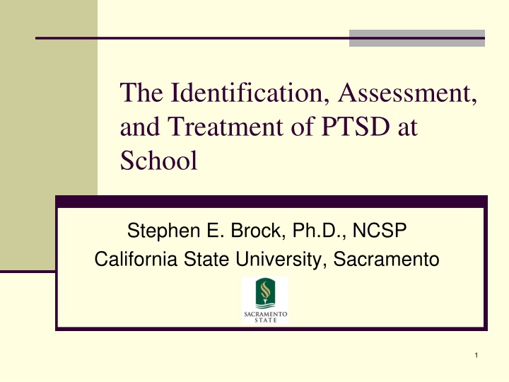 the identification assessment and treatment