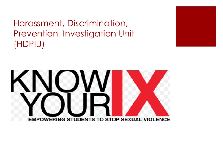 harassment discrimination prevention