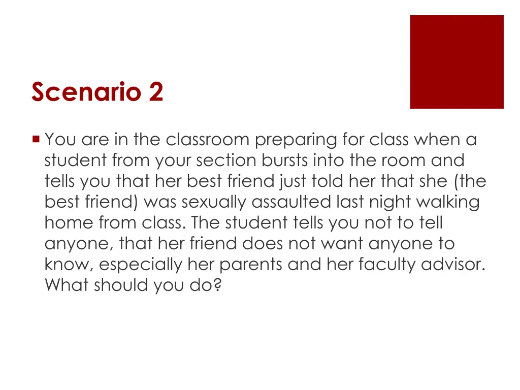 scenario 2