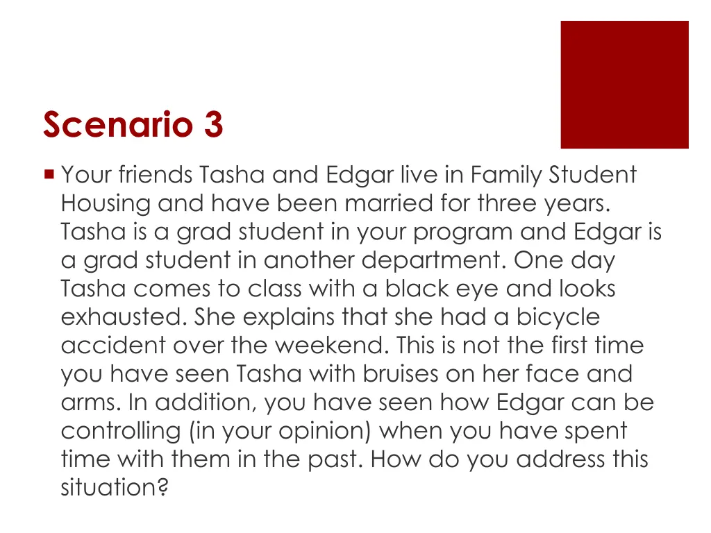 scenario 3