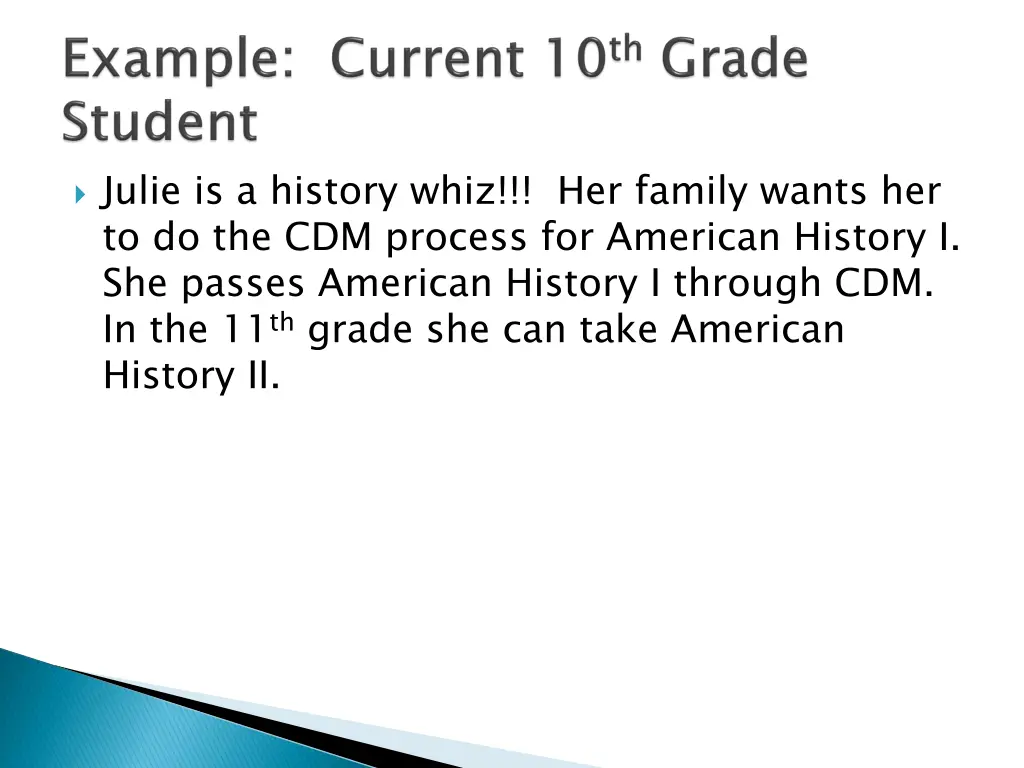 julie is a history whiz her family wants