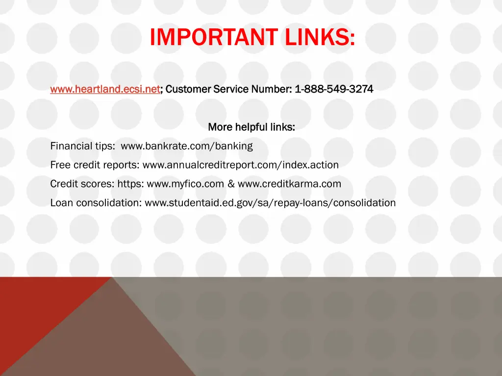 important links