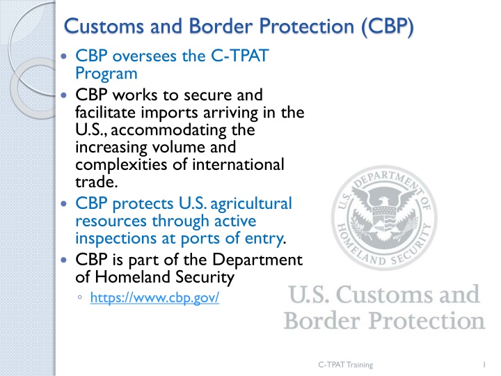 customs and border protection cbp