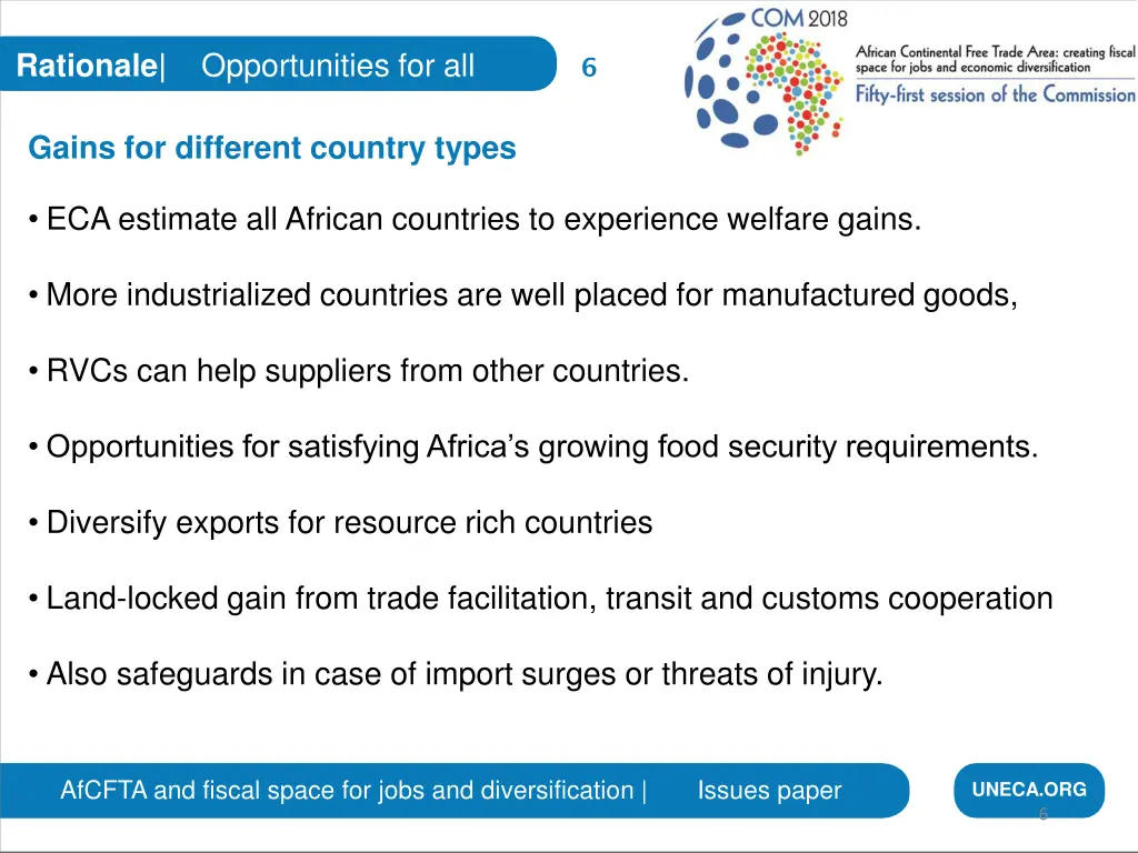 rationale opportunities for all