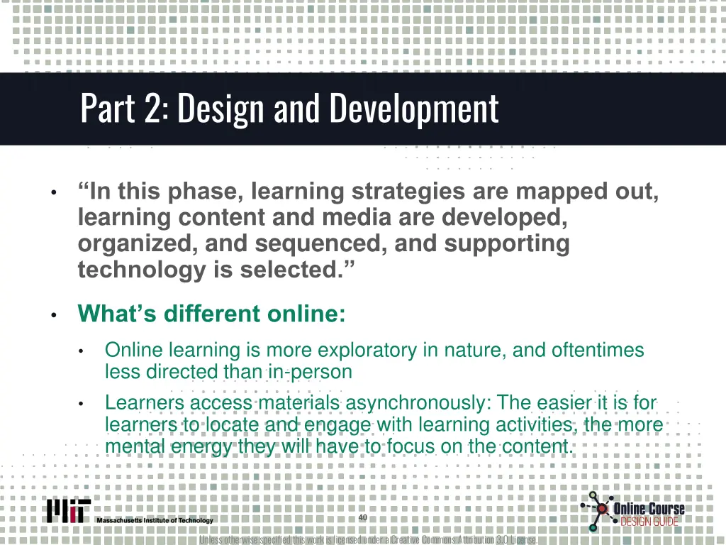part 2 design and development 1