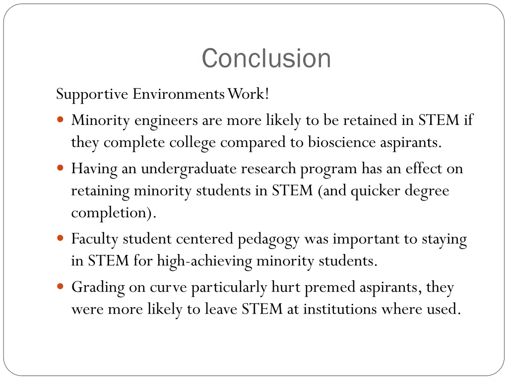 conclusion 1