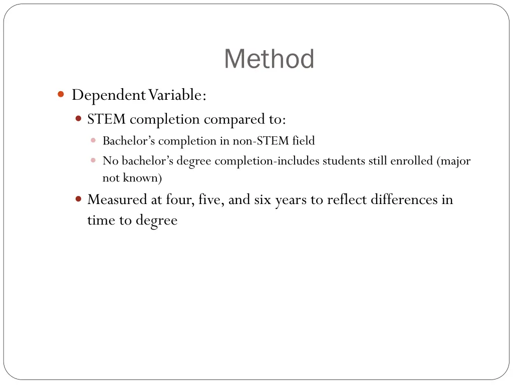 method 1