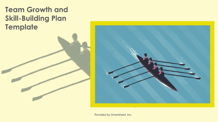 team growth and skill building plan template