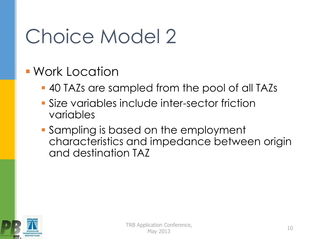 choice model 2