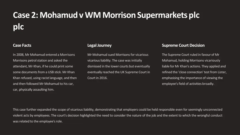 case 2 mohamud v wm morrison supermarkets plc plc