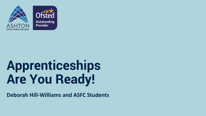 apprenticeships are you ready