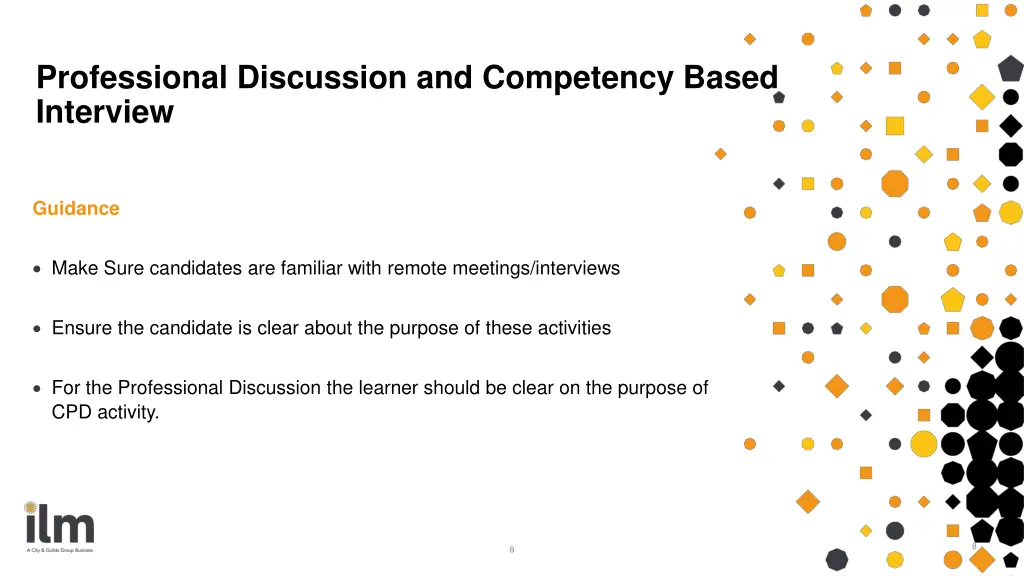 professional discussion and competency based