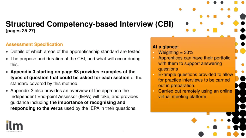 structured competency based interview cbi pages