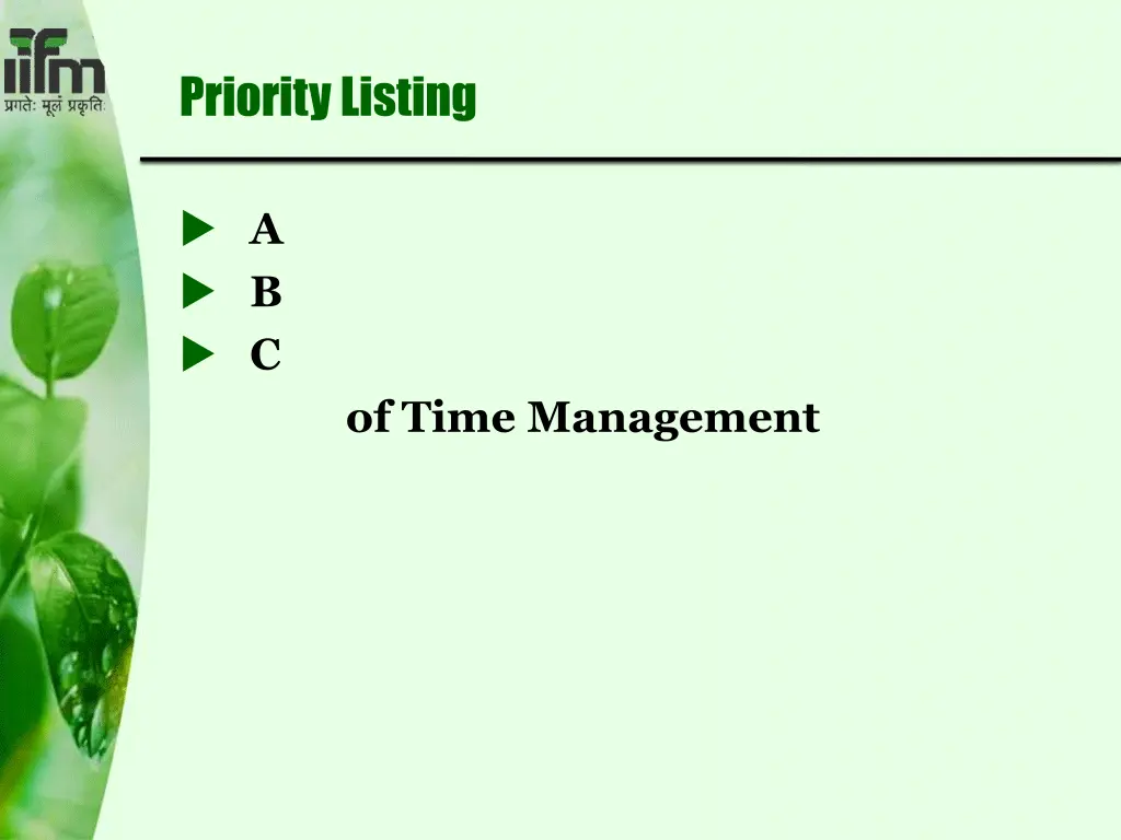 priority listing