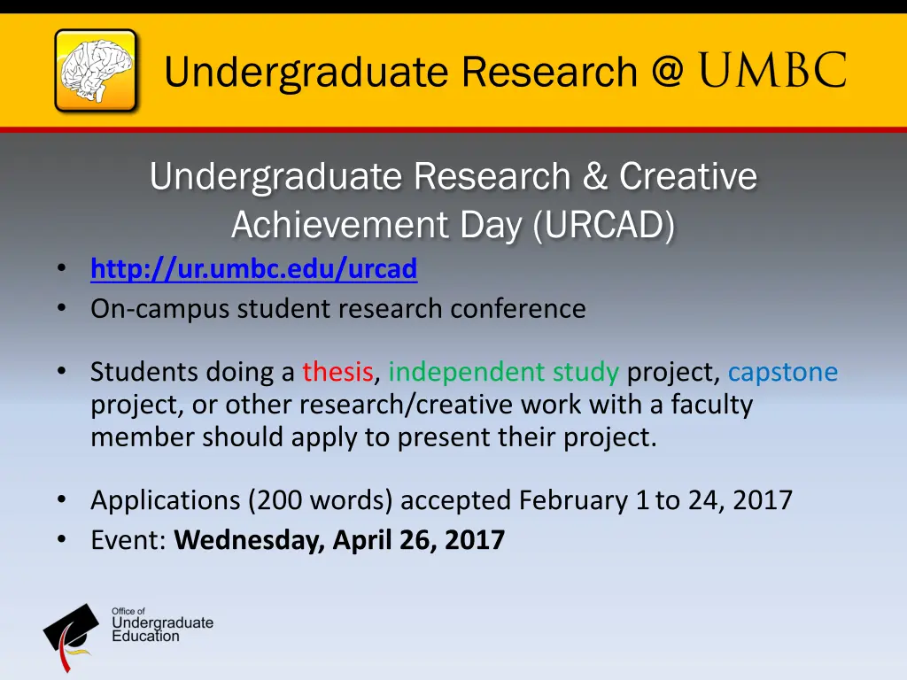 undergraduate research @ 3