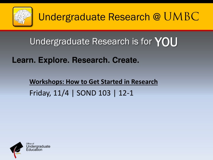 undergraduate research @