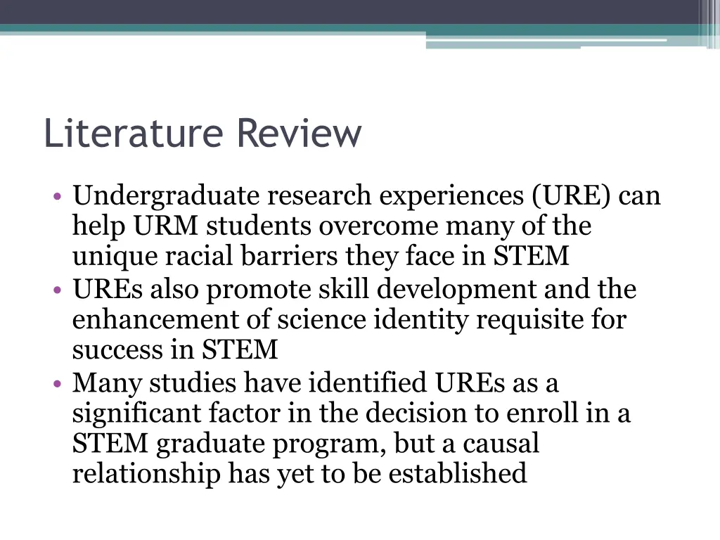 literature review