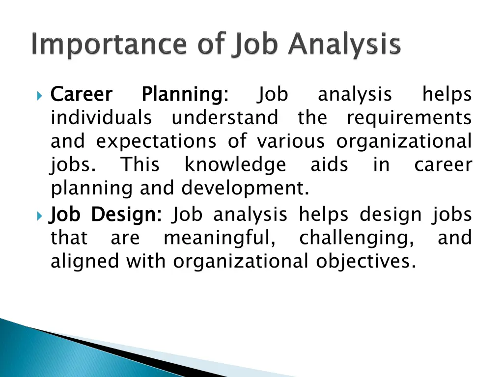 career individuals and expectations of various