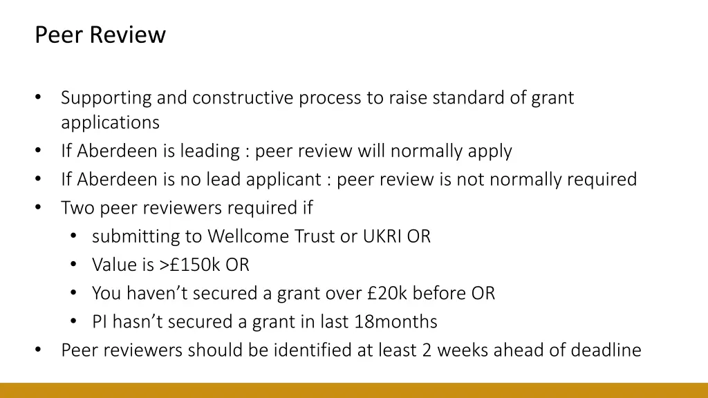 peer review