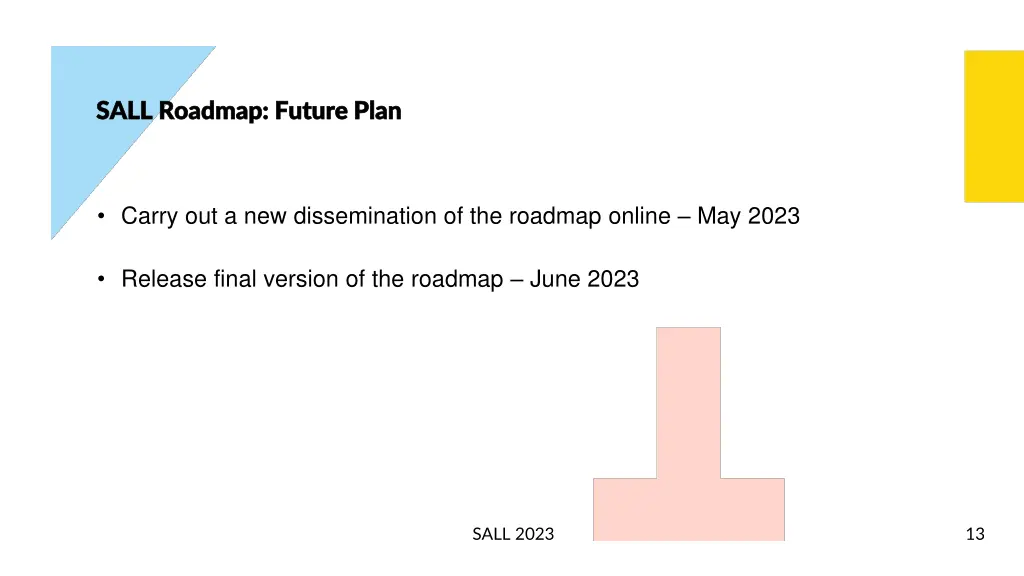 sall roadmap future plan sall roadmap future plan