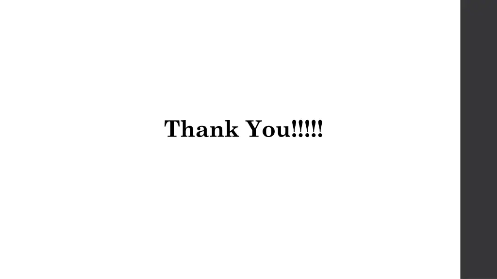 thank you