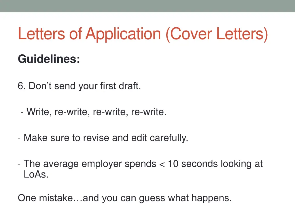 letters of application cover letters 11