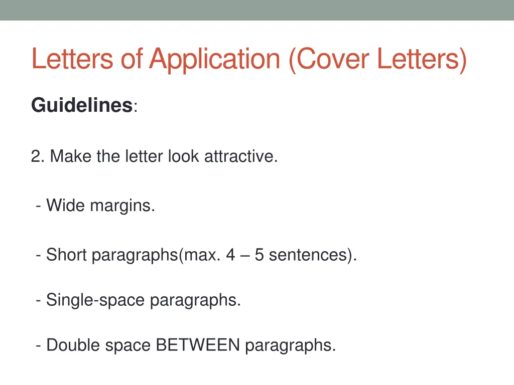 letters of application cover letters 6