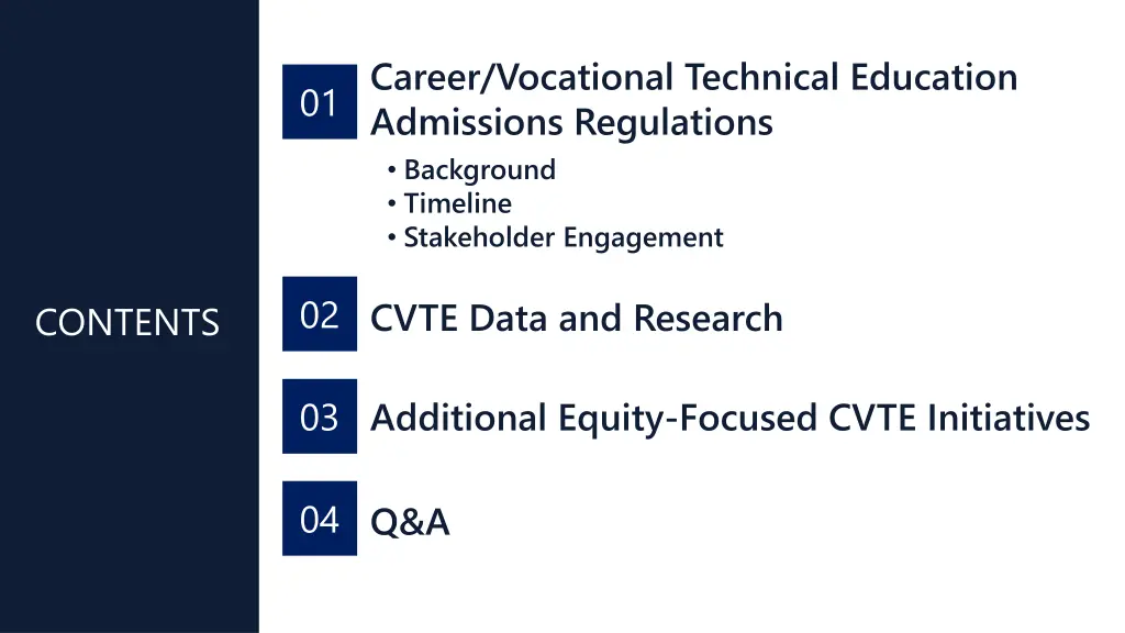 career vocational technical education admissions