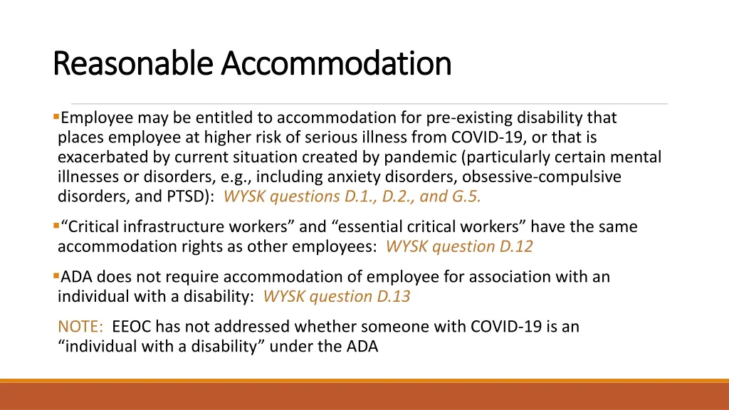 reasonable accommodation reasonable accommodation