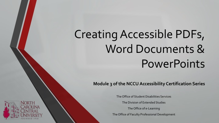 creating accessible pdfs word documents
