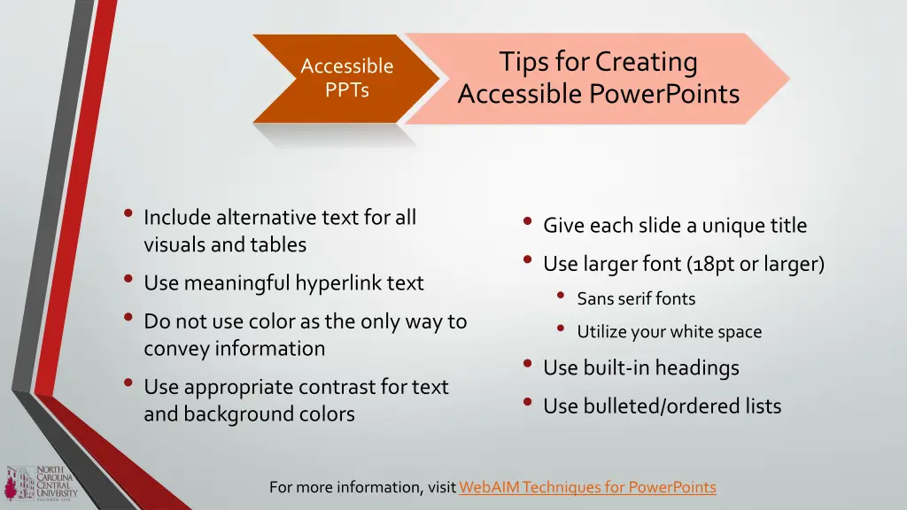 tips for creating accessible powerpoints