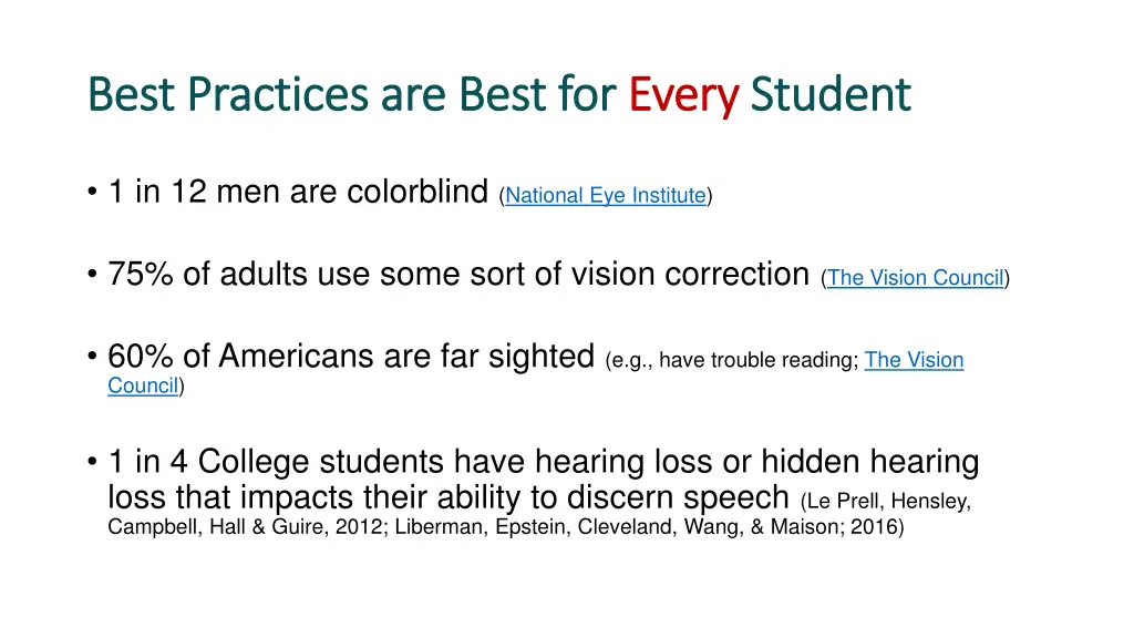 best practices are best for best practices