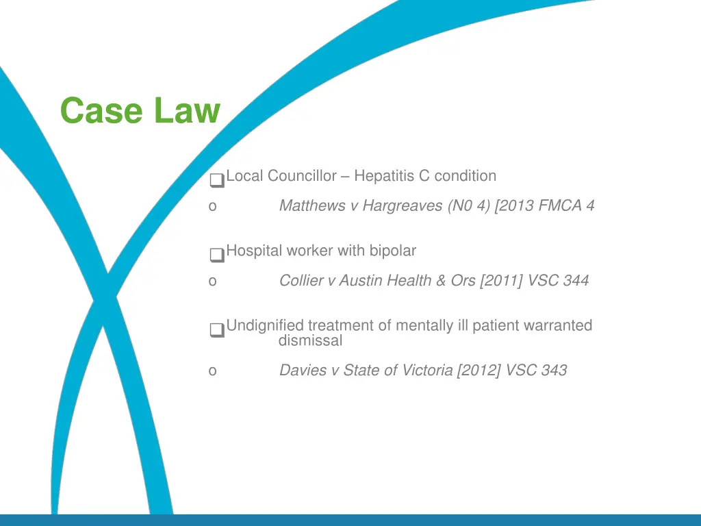 case law 1