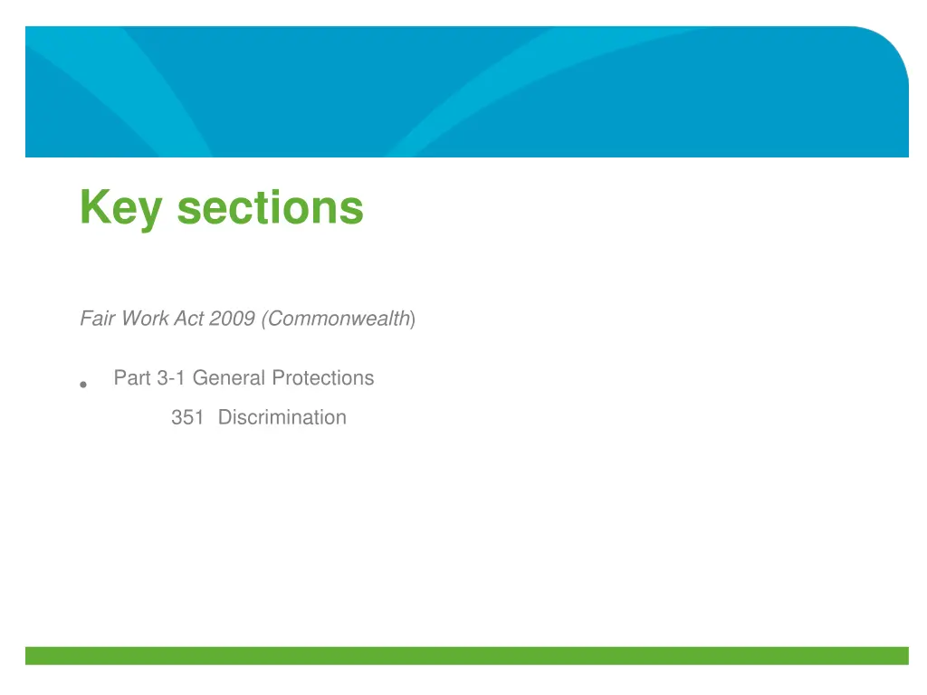 key sections 4