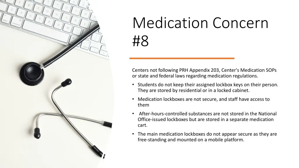 medication concern 8