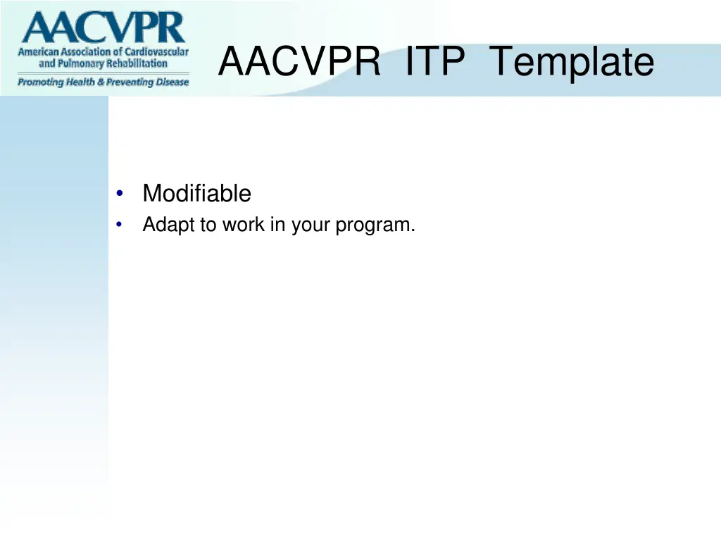 aacvpr itp template 1