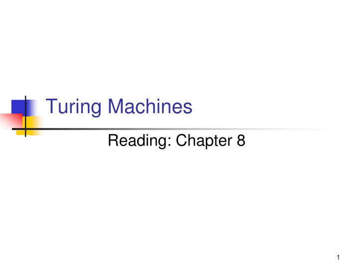 turing machines