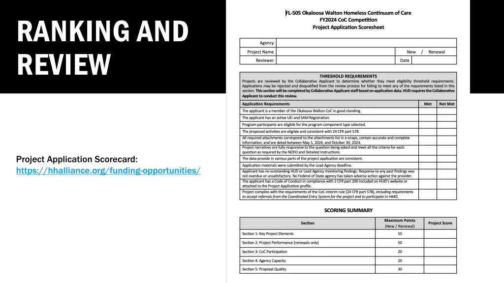 ranking and review
