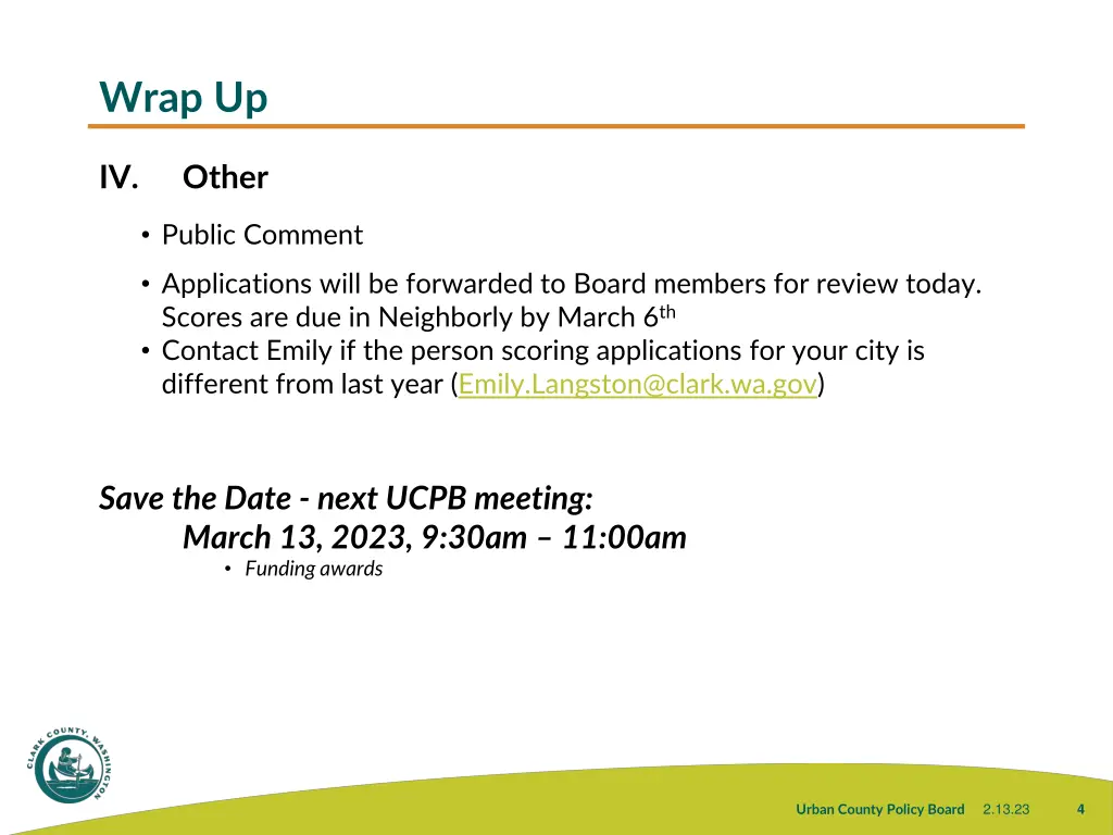 wrap up