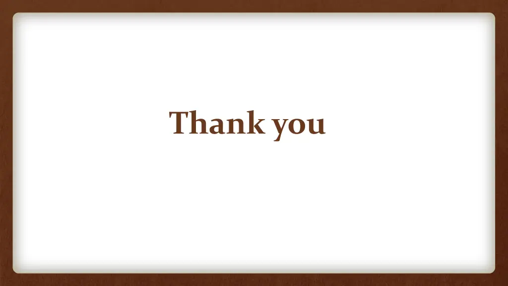 thank you