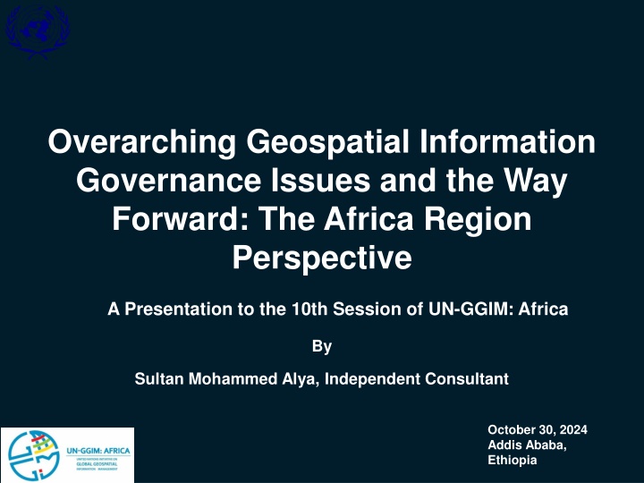 overarching geospatial information governance