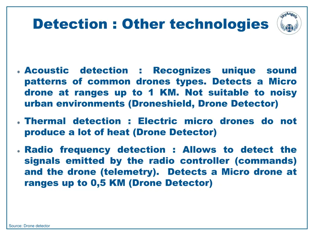 detection other technologies