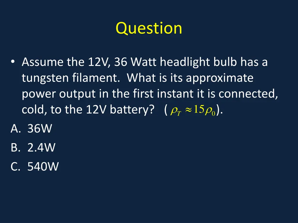 question 1
