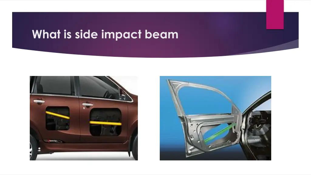 what is side impact beam