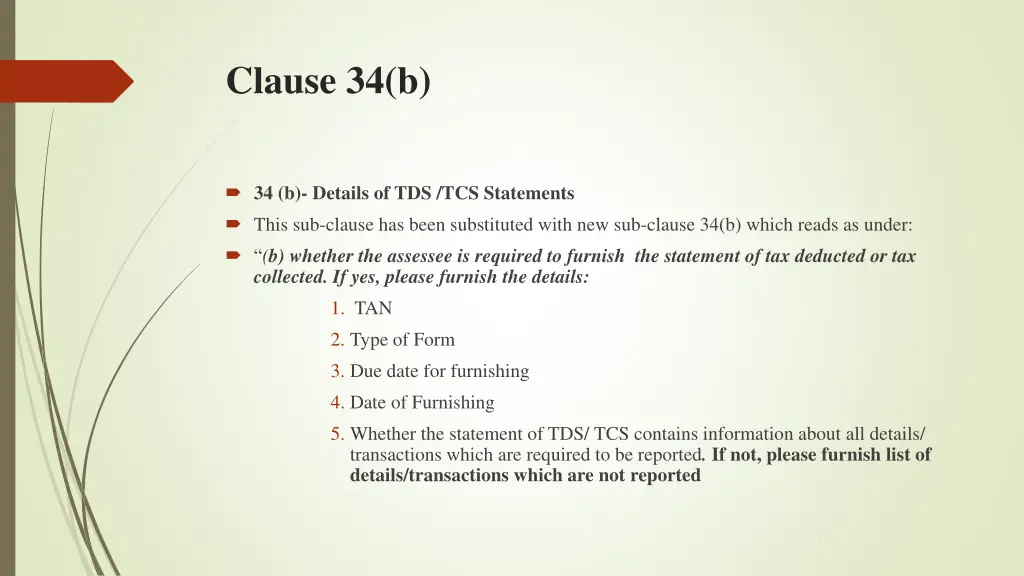 clause 34 b