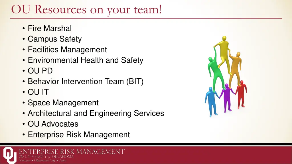 ou resources on your team