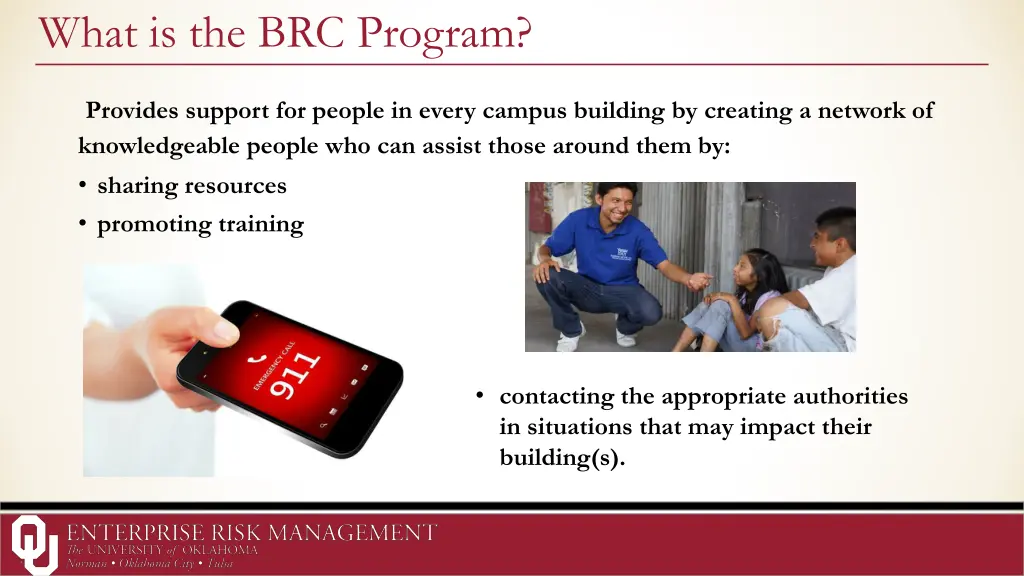 what is the brc program