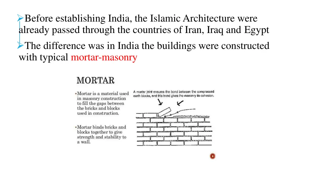 before establishing india the islamic