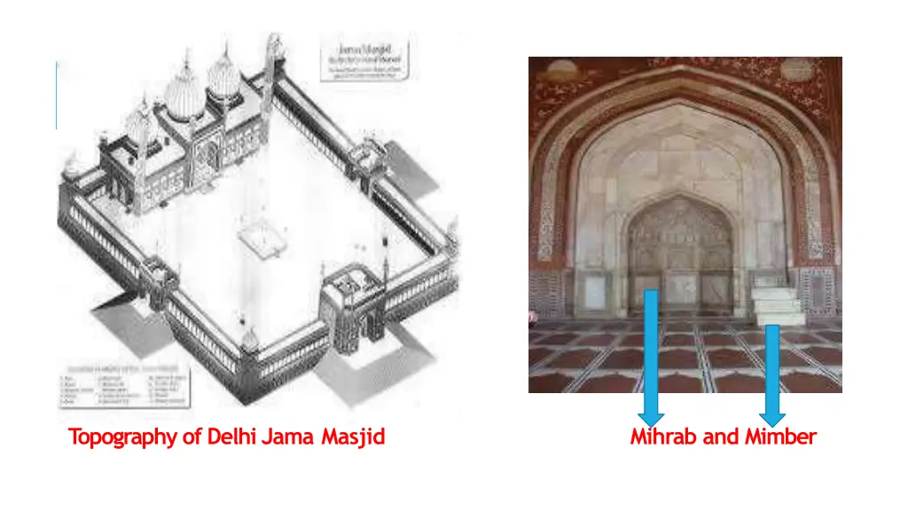 topography of delhi jama masjid