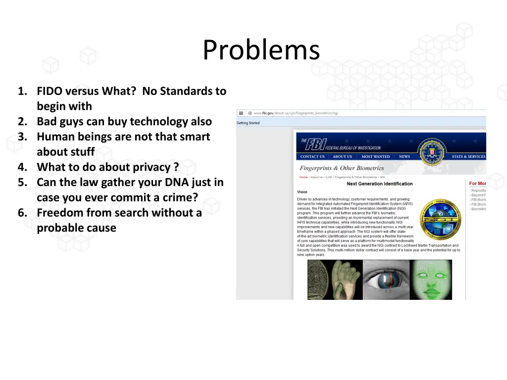 problems